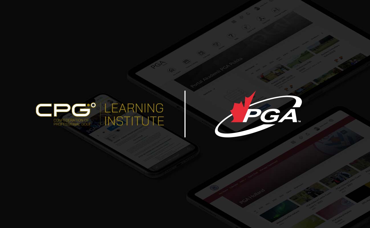 Golf Learning Program PGA of Canada Support CPG to Advance Golf Education